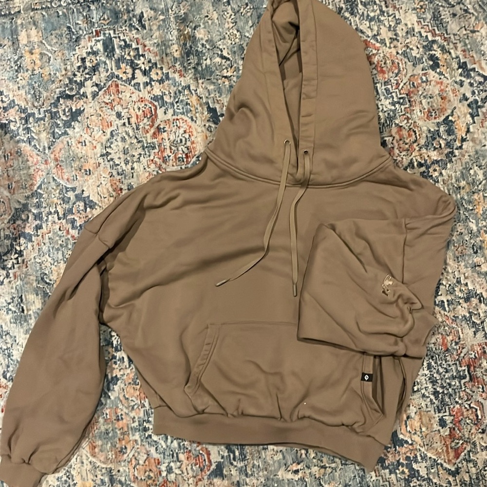 Popflex cloud cropped hoodie